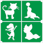  Mk Body Deco Cuki ovis sablon 4 minta az egyben 07