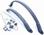 DSX Set 2 aparatori roti biciclete, Simpla UBIQUIT 45 SHORT 28 , culoare negru titan (B289)