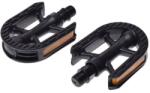 WMX Set 2 pedale copii Wellgo din plastic pentru bicicleta, filet 1 2, culoare negru (AWR0072)