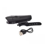 WMX Lampa fata pentru biciclete, incaracare USB, forma rotunda (AWR1164)
