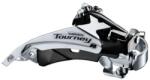 Shimano Schimbator fata Shimano Tourney Fd-Ty510-Ts3 triplu pentru 6 7 viteze pe spate, Top Swing, tragere dubla, colier 34.9Mm (Incl. Adaptor 31.8Mm 28.6Mm), Unghi Cs 63-66, Pt. 48T, Chainline 47.5 50Mm, A (