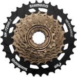 Shimano Bloc de pinioane pe filet Shimano Tourney MF-TZ500-7, 7 viteze, 14-16-18-20-22-24-34T (EMFTZ5007434)