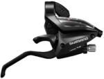 Shimano Maneta schimbator frana Shimano ST-EF500-8R, montaj dreapta, 8 viteze, cablu 2050mm, 2 degete, pentru V-Brake, culoare negru (ASTEF5002RV8AL)