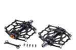 WMX Set 2 pedale din aluminiu, filet 9 16, 12 pini, culoare negru (AWR0331)