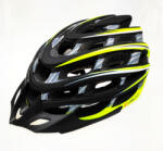 DSX Casca biciclisti AVO-41, marime M (54-58 cm), culoare carbon verde fluo (U00531)
