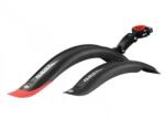 WMX Set aparatori noroi 16, -18, , prindere sa, negru rosu (AWR2178R)
