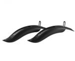 WMX Set 2 aparatori noroi pentru biciclete, roti 12 , culoare negru (AWR2180)