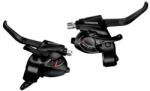 Shimano Maneta Schimbator Frana Shimano St-Ef41, 6X3 Vit. , 2 Degete, Pt. V-Brake, Cabluri Schimbator Frana Lungime Standard, Negru, Ambalat Ind (ESTEF41P6AL)