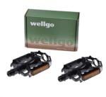 WMX Set 2 pedale Wellgo din aluminiu pentru bicicleta, filet 9 16, culoare negru (AWR0069)