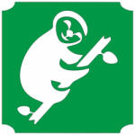  5x5 cm-es Csillámtetoválás sablon - Lajhár 80