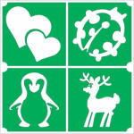  Mk Body Deco Cuki ovis sablon 4 minta az egyben 12