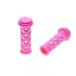 WMX Set mansoane biciclete copii, culoare roz alb, 85mm (AWR2244P)