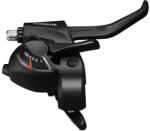 Shimano Maneta schimbator frana Shimano ST-EF41-7R, montaj dreapta, 7 viteze, cablu de schimbator 2050mm, 2 degete, pentru V-Brake, culoare negru (ESTEF41R7AL)