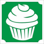  5x5 cm-es Csillámtetoválás sablon - Muffin 65