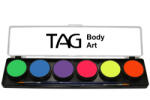  TAG UV NEON paletta+ 2 ecset 6x10gr