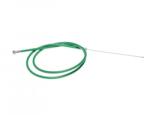 WMX Cablu frana fata cu teaca, pentru biciclete, lungime cablu 1000mm, lungime teaca 850mm, culoare verde (LCR0008)