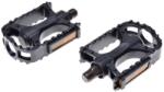 WMX Set 2 pedale Wellgo din plastic pentru bicicleta, filet 9 16, culoare negru (AWR0081)