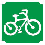  5x5 cm-es Csillámtetoválás sablon - Bicikli 44