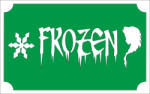  8x5 cm-es Csillámtetoválás sablon - Frozen 64