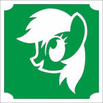  Csillámtetoválás sablon - Én kicsi Pónim 241