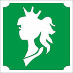  5x5 cm-es Csillámtetoválás sablon - Királylány 15