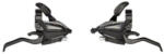Shimano Manete Schimbator Frana Shimano St-Ef500-2A, 7X3 Vit. , 2 Degete, Pt. V-Brake, Camasi Schimbator (Sp41) Frana Lungime Standard (Negru), Negru, Ambalat Ind (ESTEF5002PV7A3)