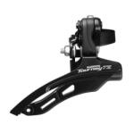 Shimano Schimbator fata Shimano Tourney Fd-Tz500-Ds6 triplu pentru 6 7 viteze pe spate Down Swing tragere de sus colier 28.6mm pentru 42T unghi Cs 66-69 Chainline 47.5mm (EFDTZ500DSTS6)
