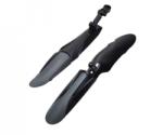 WMX Set aparatori noroi fata+spate, pentru biciclete cu amortizoare, roata 24 - 28 inch, culoare negru gri (AWR2158)