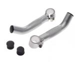 WMX Set capeti ghidon bicicleta, culoare argintiu (AWR2094S)