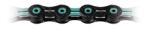 KMC Lant KMC X11SL DLC 116L Bolt-5.5mm 11V Negru Albastru Deschis (525240436RM)