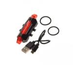 WMX Stop spate biciclete LED, incarcare USB, prindere universala (AWR1166B)