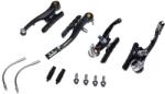 WMX Set frane v-brake negre, fata-spate biciclete (AWR0261)