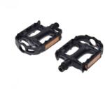 WMX Set 2 pedale Wellgo din plastic, pentru bicicleta, filet 9 16, culoare negru (AWR0066)