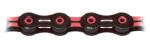 KMC Lant KMC X10SL DLC 116L Bolt-5.88mm 10V Negru Rosu (525240273RM)
