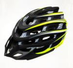 DSX Casca biciclisti AVO-41, marime L (58-62 cm), culoare carbon verde fluo (U00532)