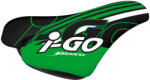Selle Bassano Sa Selle Bassano I-GO, 250x155mm, culoare negru verde (442607009RM)