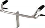 RMS Ghidon Bici R , otel, latime 480mm, O22.2, culoare argintiu, cu manete de frana (484000180RM)
