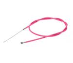 WMX Cablu frana fata cu teaca, pentru biciclete, lungime cablu 1000mm, lungime teaca 850mm, culoare roz (LCR0006)