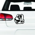  Super Mario Fej 1 matrica