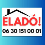  Szimpla Eladó tábla