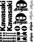  Kawasaki Ninja matrica készlet