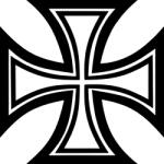  Vaskereszt matrica "7