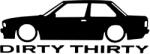  BMW matrica Dirty Thirty