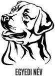  Egyedi neves Labrador matrica