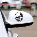  Halálfej visszapillantó tükör matrica(2 db)