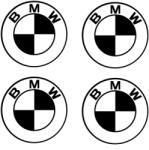 BMW felni matrica (4 db)