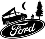  Ford túra matrica 35 cm