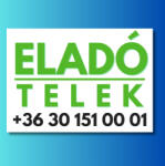  Eladó telek tábla