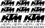 KTM Racing matrica szett