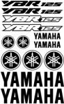Yamaha YBR125 matrica szett